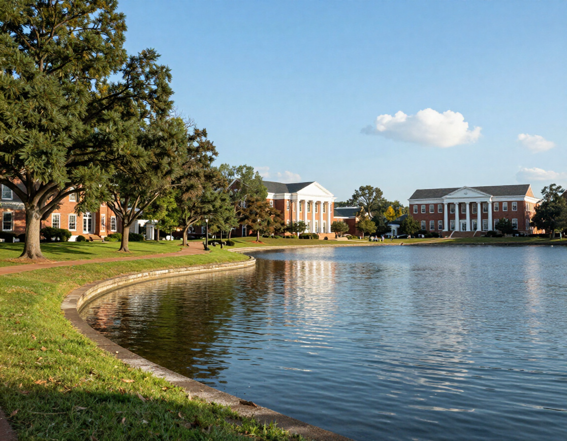 Hampton University waterfront campus