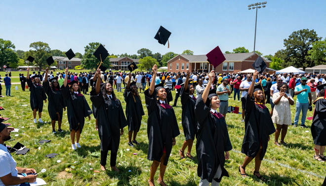 HBCU graduation