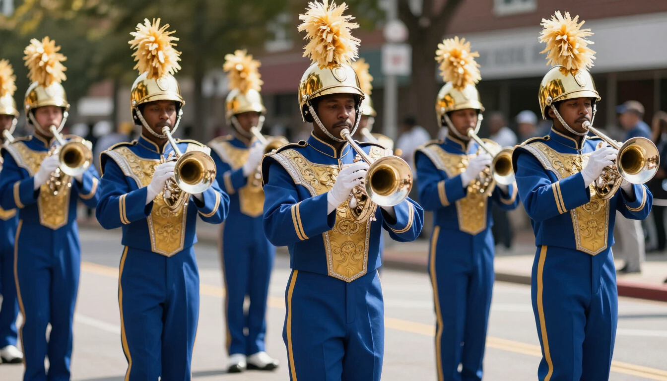 Bethune-Cookman Blue & Gold Marching Machine