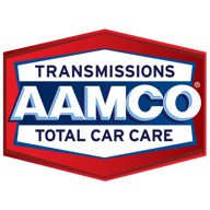 Aamco transmissions total car care logo on a white background