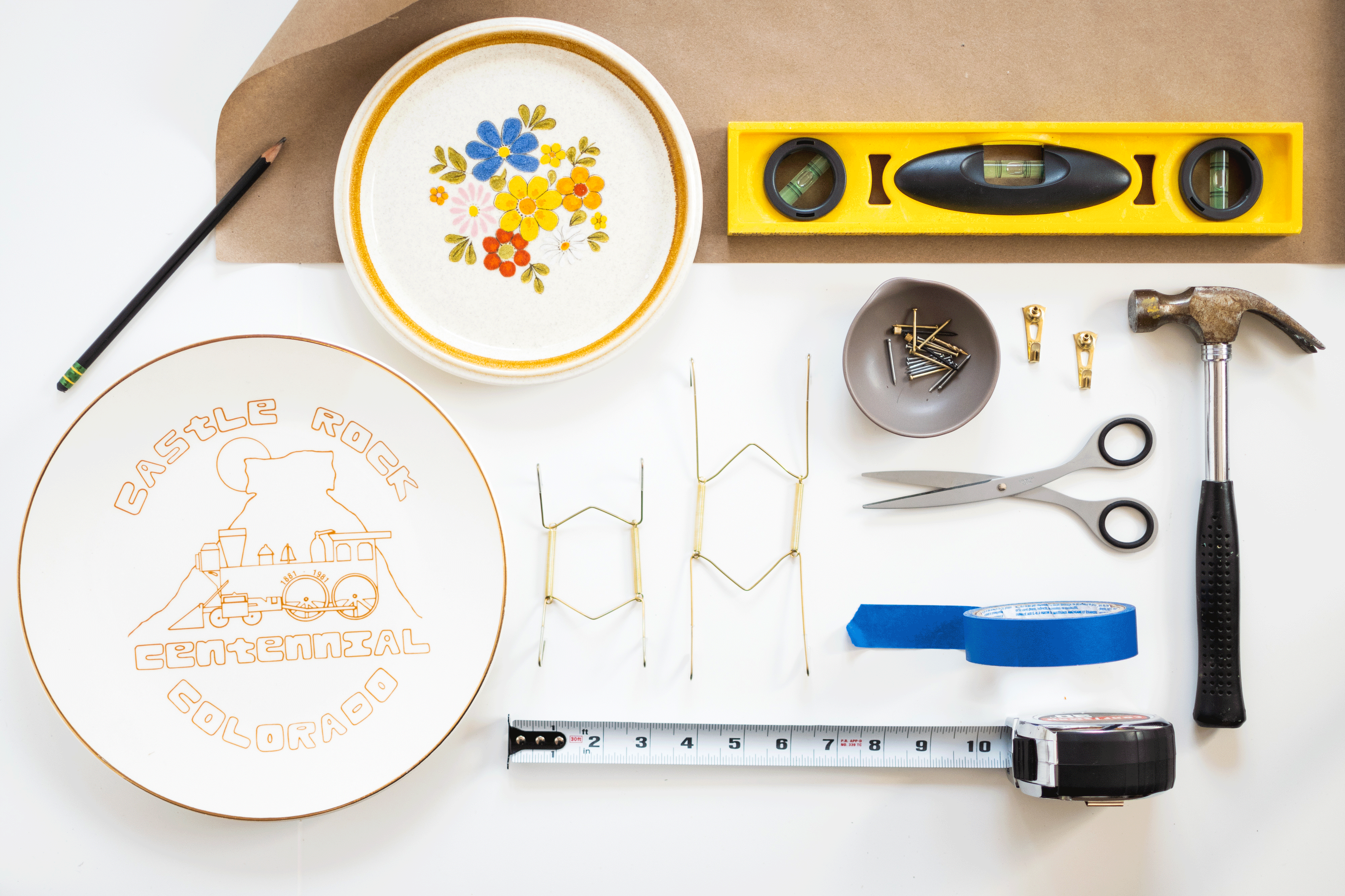 The Spruce Hanging Plates on the Wall