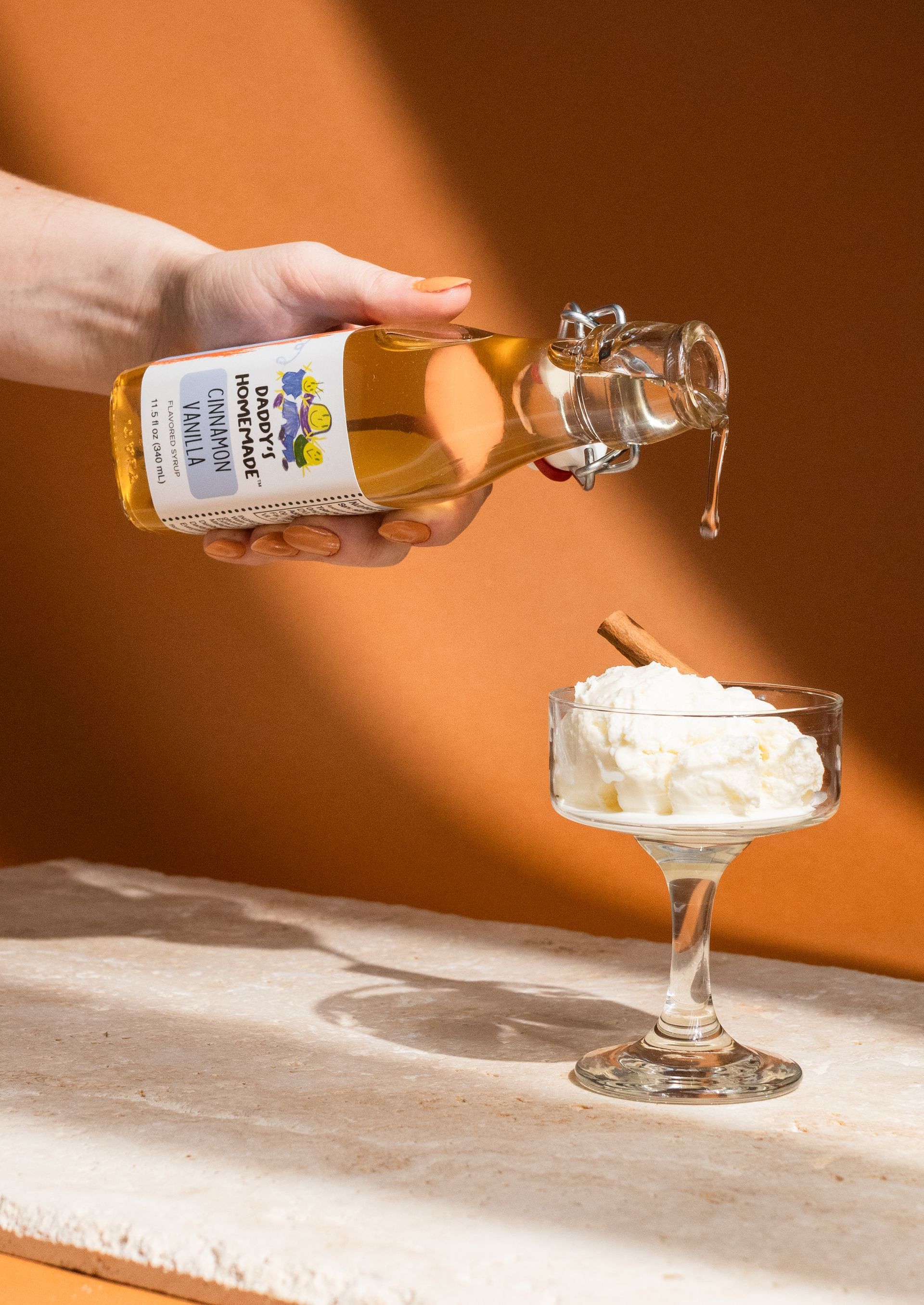 Daddys Homemade Syrup Cinnamon Vanilla 