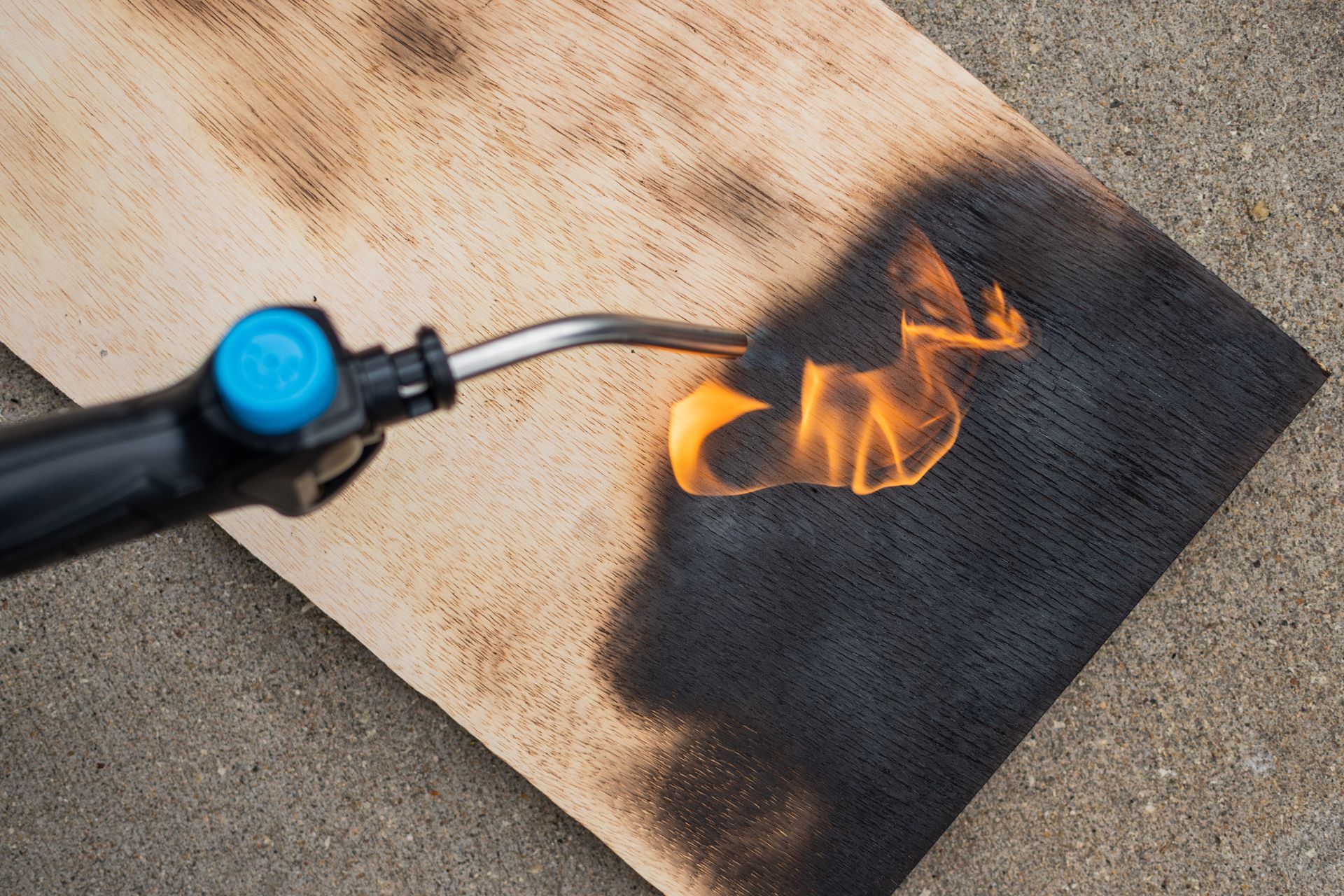 The Spruce How to Get a Burnt Wood Finish