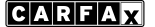 CARFAX logo in individual black squares with white letters.
