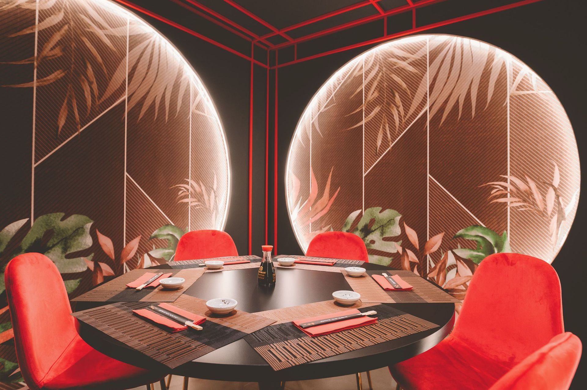 Ristorante con specialità asiatiche