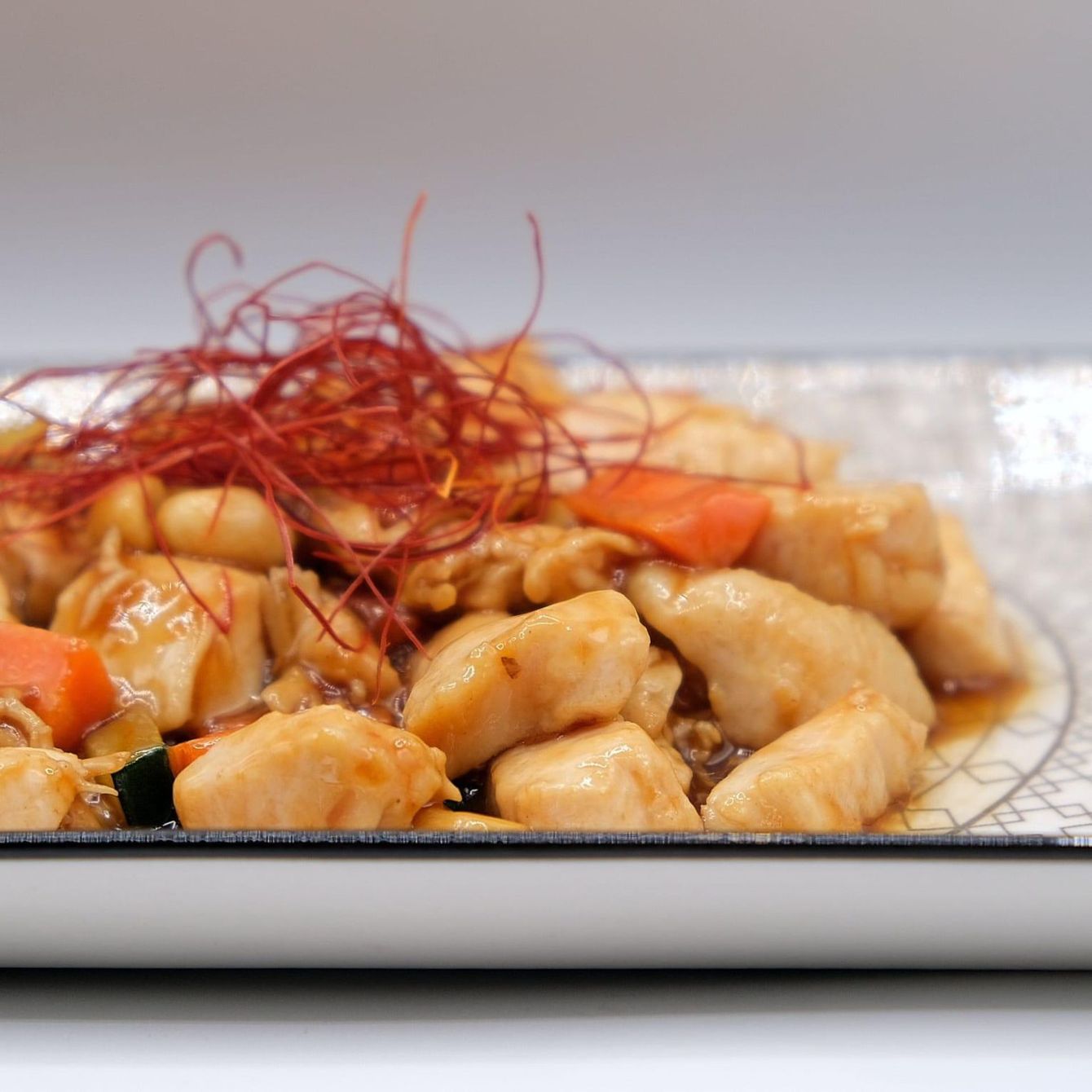 Poolo cinese con salsa agrodolce