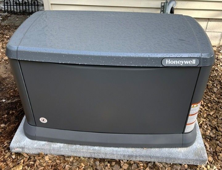A Honeywell Generator by Generac Installation