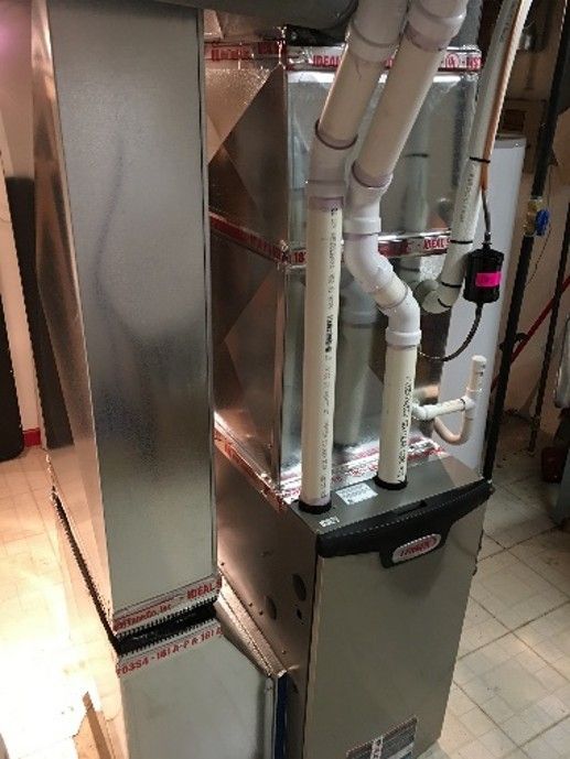 New furnace Installation New furnace Installation
