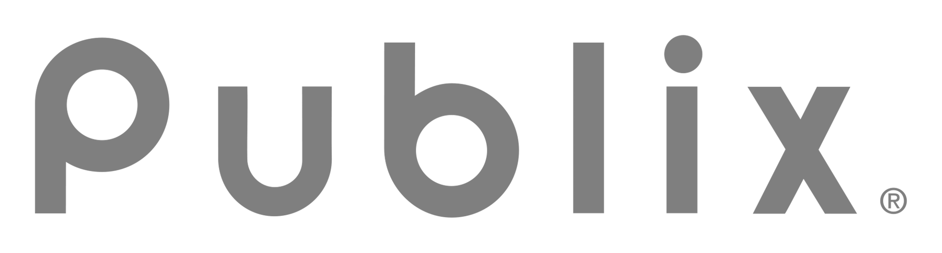 The word publix is written in green letters on a white background.
