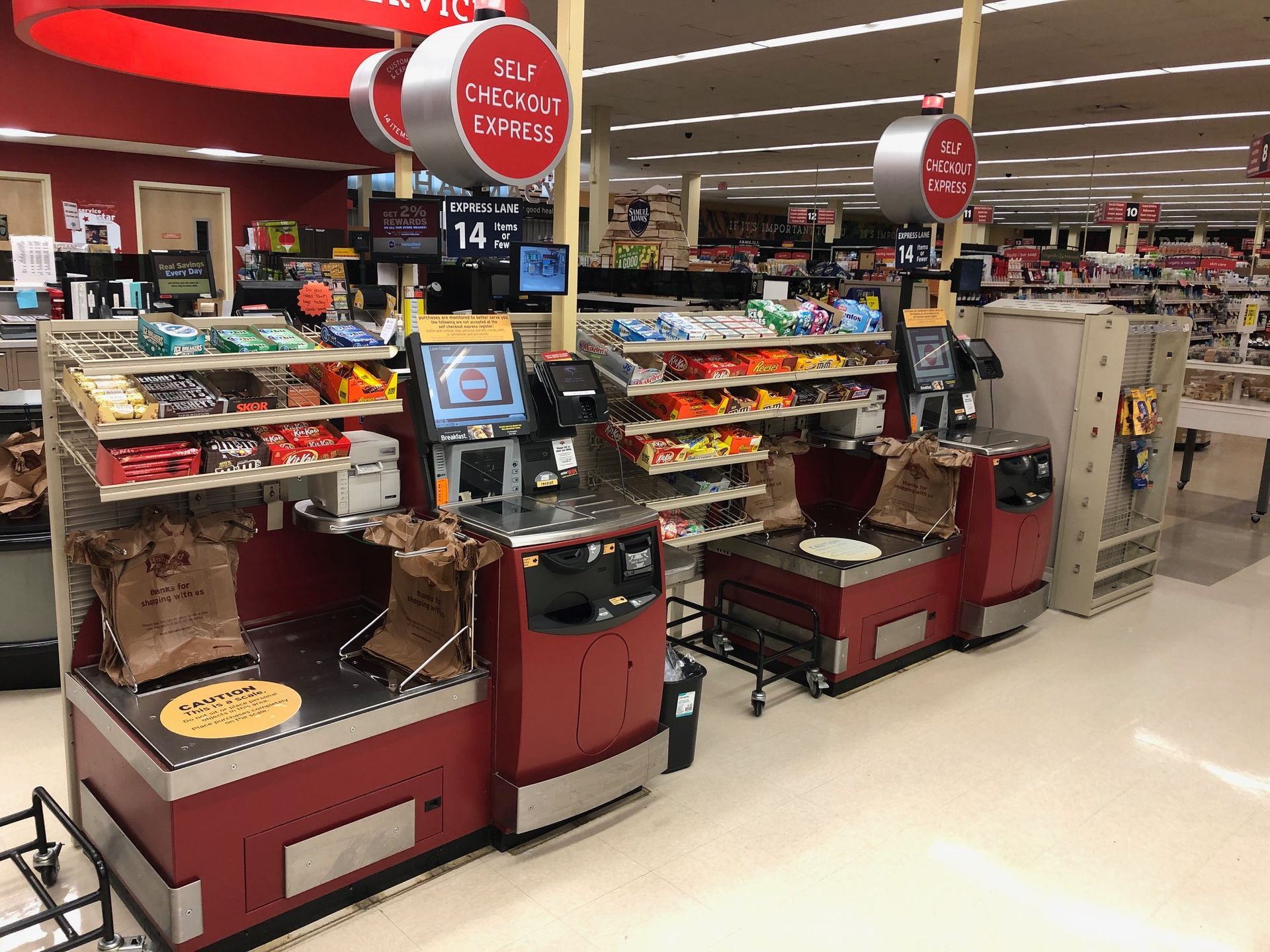 Hannaford custom SCO 