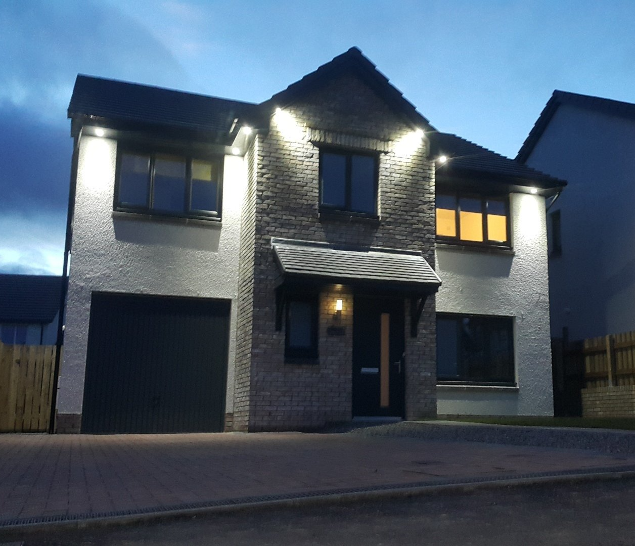 Aberdeen soffit lighting