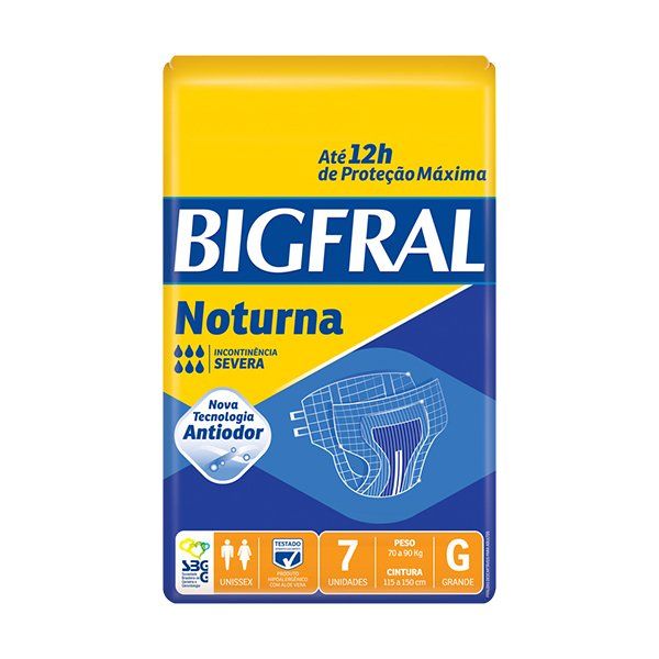 Fraldas Geriátricas BigFral | Distribuído pela Disk Fraldas