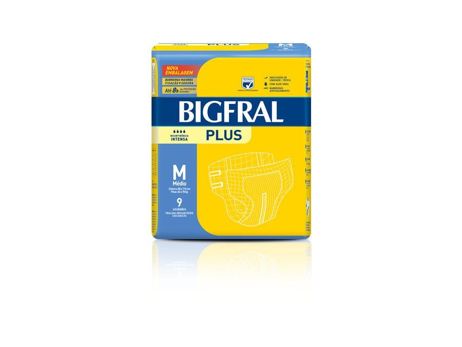 Fraldas Geriátricas BigFral | Distribuído pela Disk Fraldas