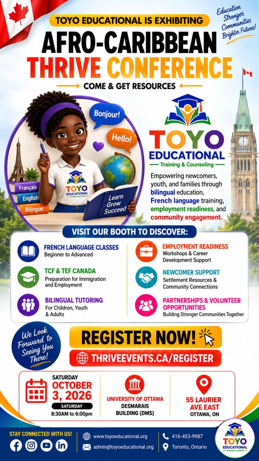 Afro-Caribbean Thrive Conference – Saturday, October 3, 2026