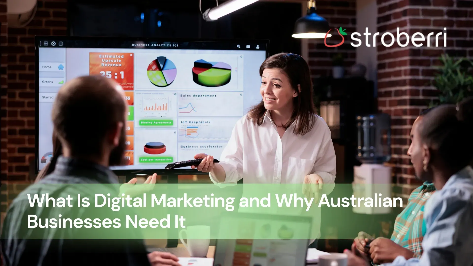 Australian small business digital marketing concept