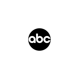 ABC logo: White