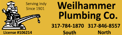 Plumber in Indianapolis, IN | Weilhammer Plumbing Co. Inc.
