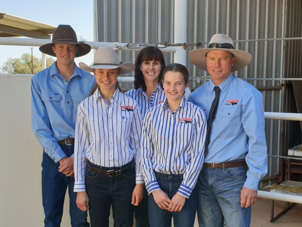 Carlow Family — Angus Bull Dubbo Region in Gilgandra, NSW