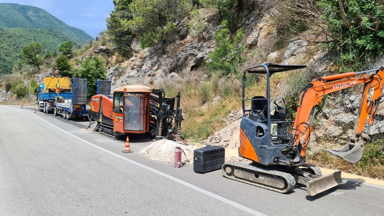 preparazione perforazioni orizzontali