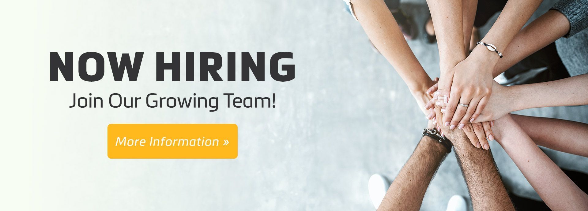 now hiring banner | Factory Direct Tire Sales
