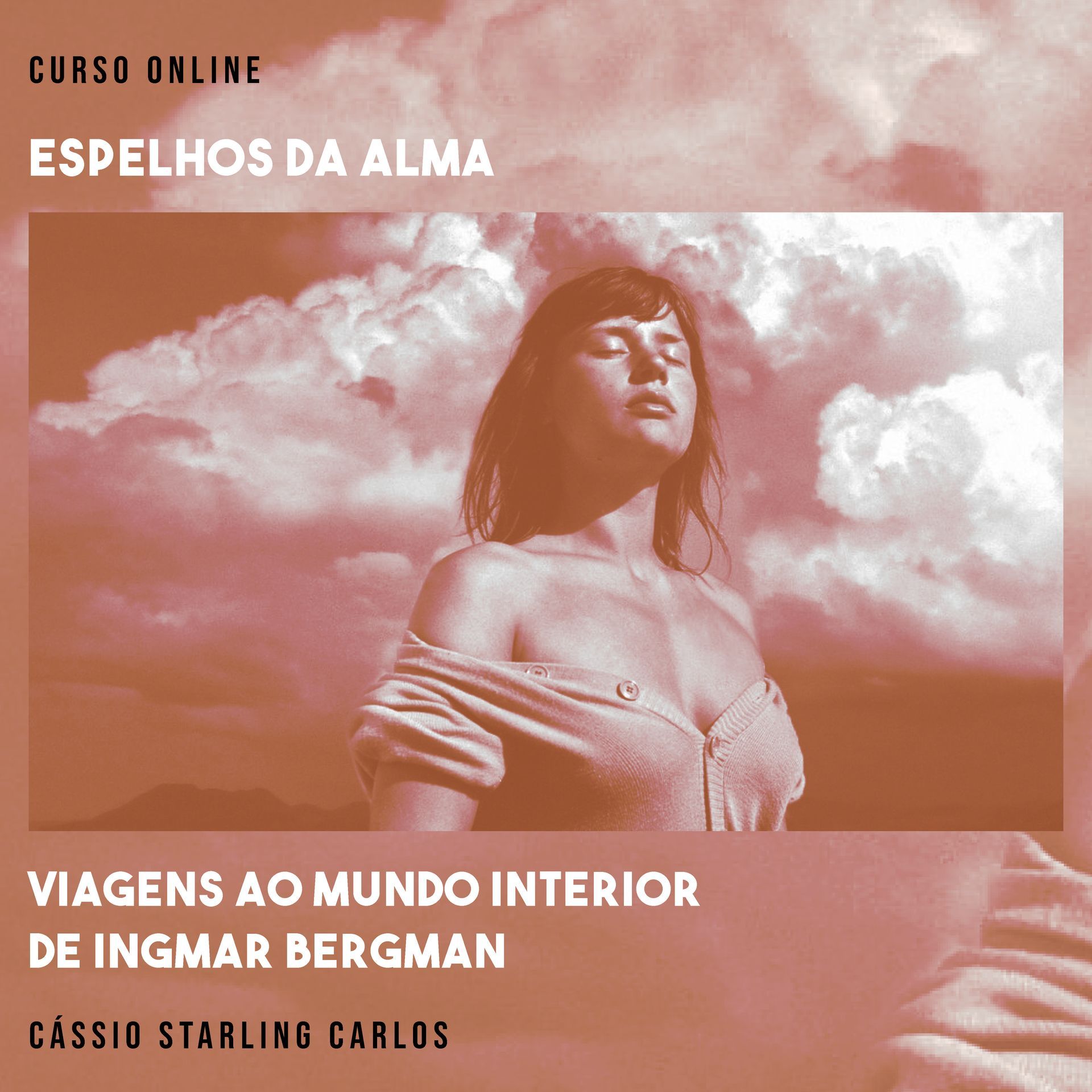 Um cartaz com uma mulher que diz 