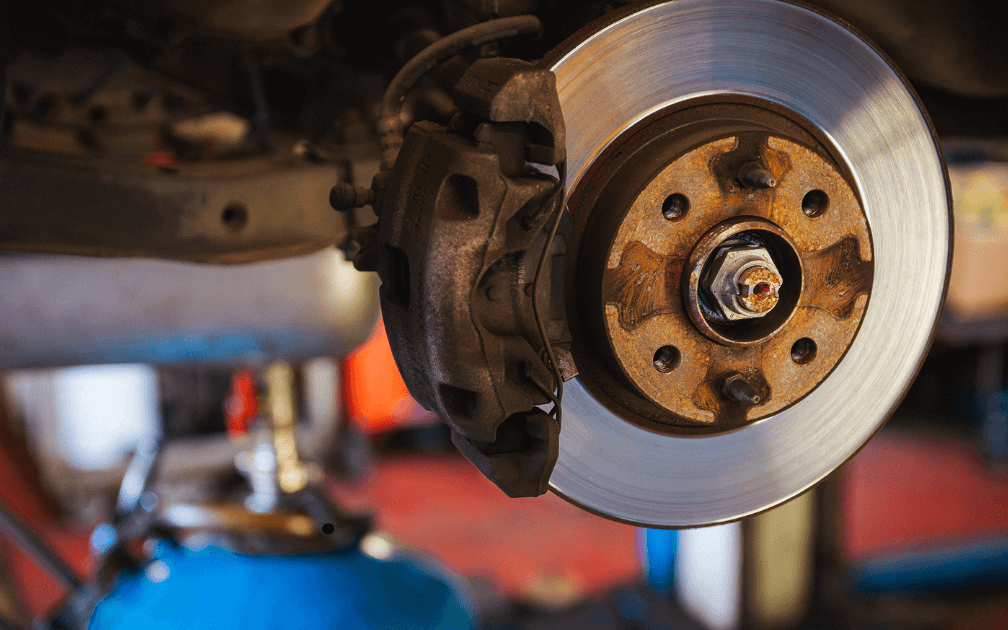 a brake repair job