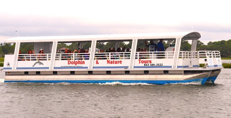 Sunny Sea Dolphin tour boat in Hilton Head Island