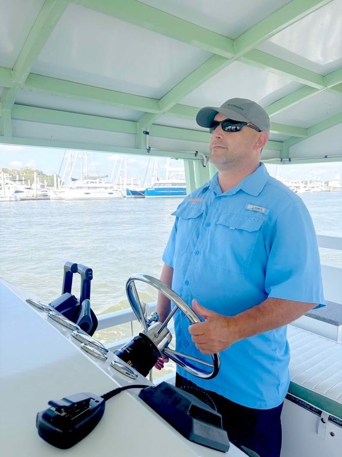 Captain Tyler Gibble, Dolphin & Nature Tour, Hilton Head, SC