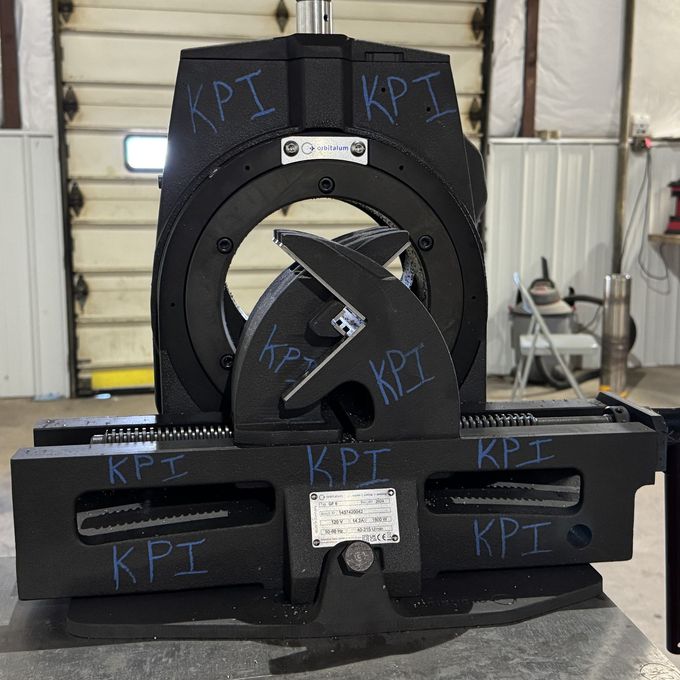 A machine that has kpi written on it