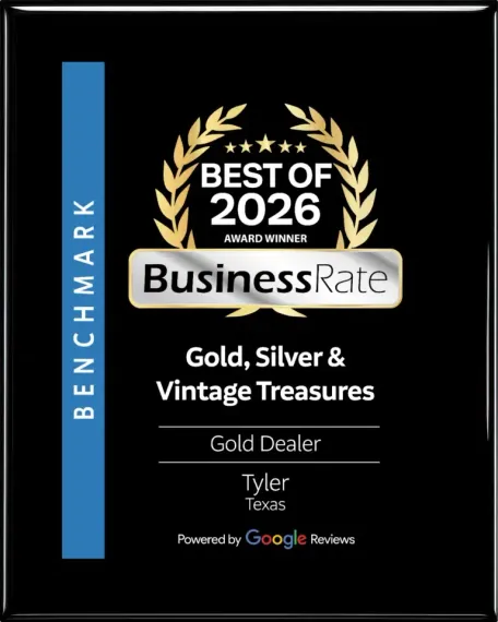 BusinessRate award plaque: