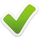 a check mark