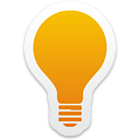 a light bulb