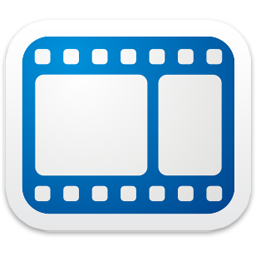 icon of video film
