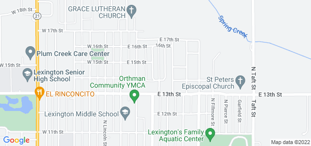 Map of business location