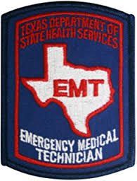 Texas EMT Patch