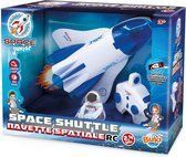 Space Shuttle met licht en geluid