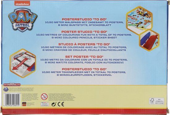 Paw Patrol Tekenset