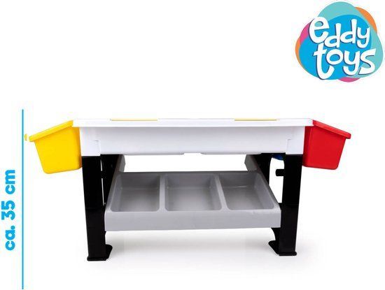 Eddy Toys Bouwblokkentafel 300 Delig