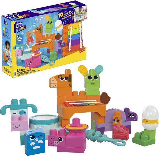 MEGA Bloks Muzikale boerderijband