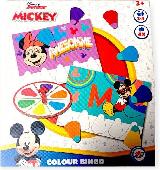 Disney Junior Mickey Kleurenbingo