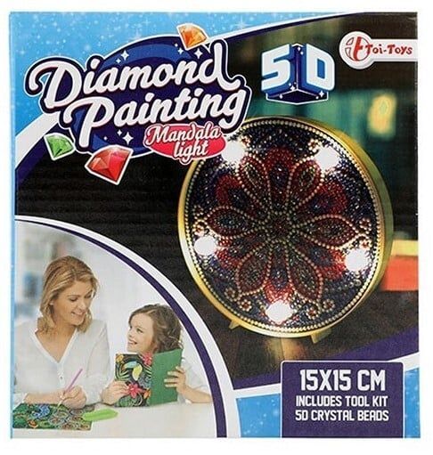 Diamond Painting Lamp Mandala
