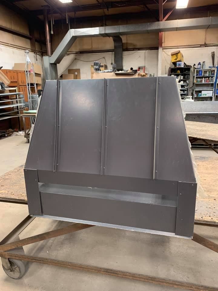 Metallic chimney shroud - Asheville, NC - B & H Environmental & Sheet Metal Contractors Inc.