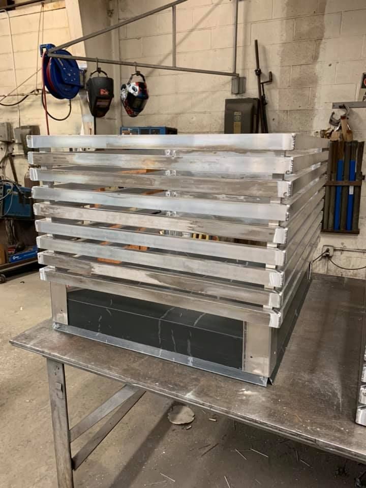 Aluminum pallet - Asheville, NC - B & H Environmental & Sheet Metal Contractors Inc.