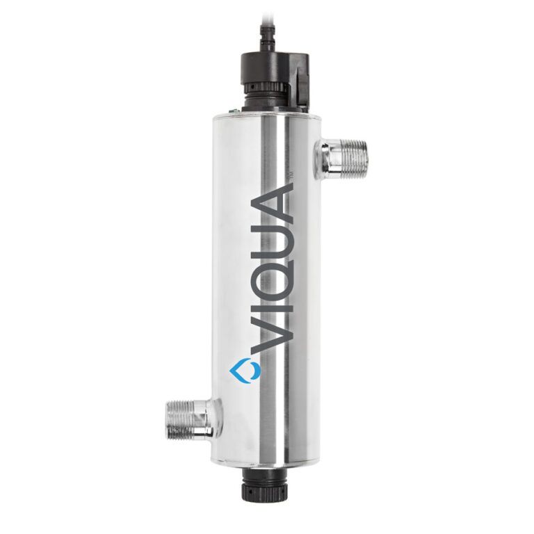 Silver cylindrical industrial sensor with black end caps and side fittings, labeled VAVA.