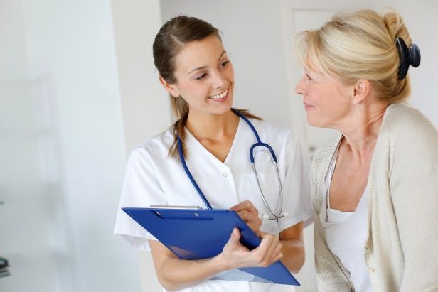 a doctor visit