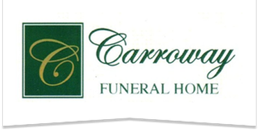 white funeral home logo