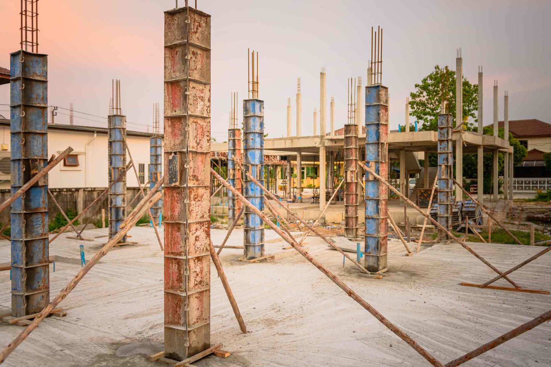 House Columns — San Antonio, TX — FHL Foundations and Remodeling