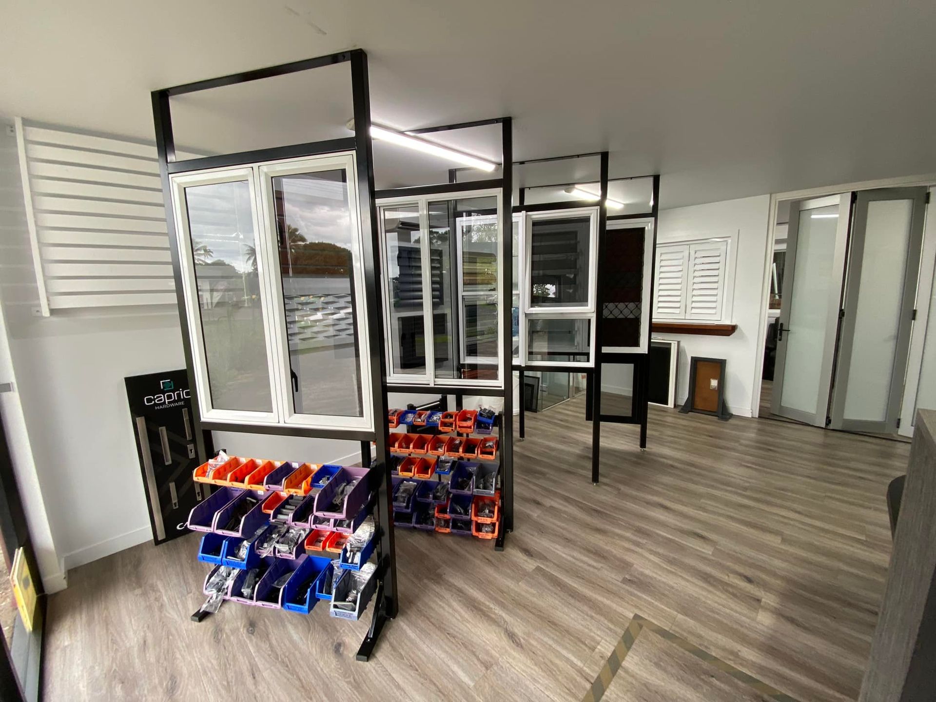 Interior Shot of a Window Display — Innisfail Glass & Aluminium in Tully, QLD