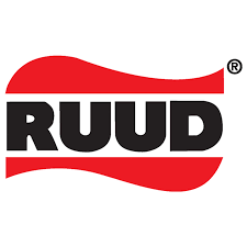 Ruud logo: Black text 