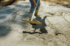 Ongoing residential concreting project in Mandurah WA including concrete driveway, pathway, and more.